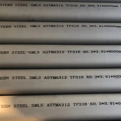 Tubería sin costura de acero inoxidable ASTM A213/SA213, ASTM A312/SA312, AST...